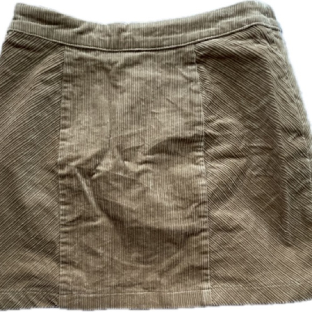 Forever 21 tan corduroy skirt size small